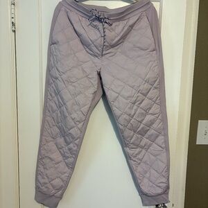 Athleta Quilted Solstice Jogger size 12